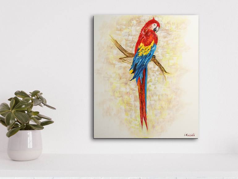 Original Realism Animal Painting by Isidor Kaisidi