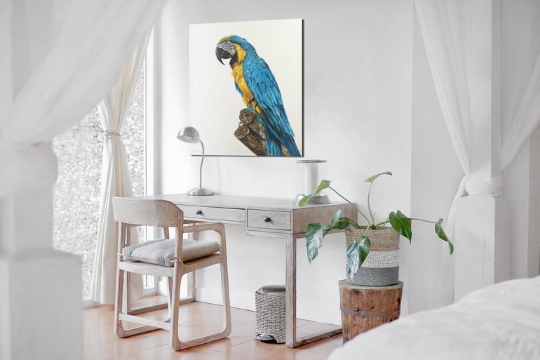 Original Realism Animal Painting by Isidor Kaisidi
