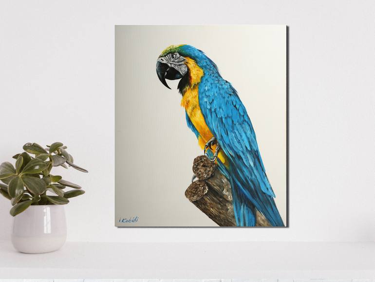 Original Realism Animal Painting by Isidor Kaisidi