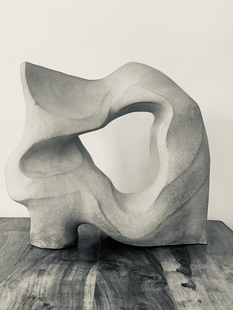 Original Expressionism Abstract Sculpture by Beth Blackburn I make shapes