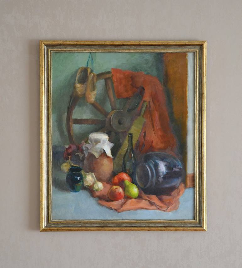 Original Fine Art Still Life Painting by Liza Piskunova