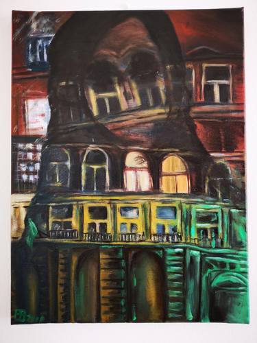 Print of Abstract Expressionism Architecture Paintings by Francesca Piva