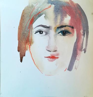 Print of Fine Art Portrait Drawings by Nelli Trubnikova-Omelchenko