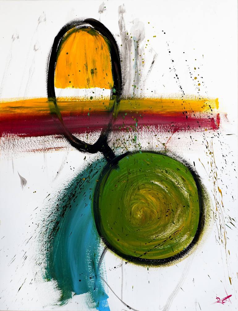 Nucleus lentiformis Painting by Aleksandr Rext | Saatchi Art