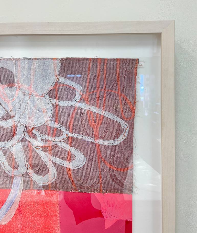 Original Contemporary Abstract Collage by Susan Smereka