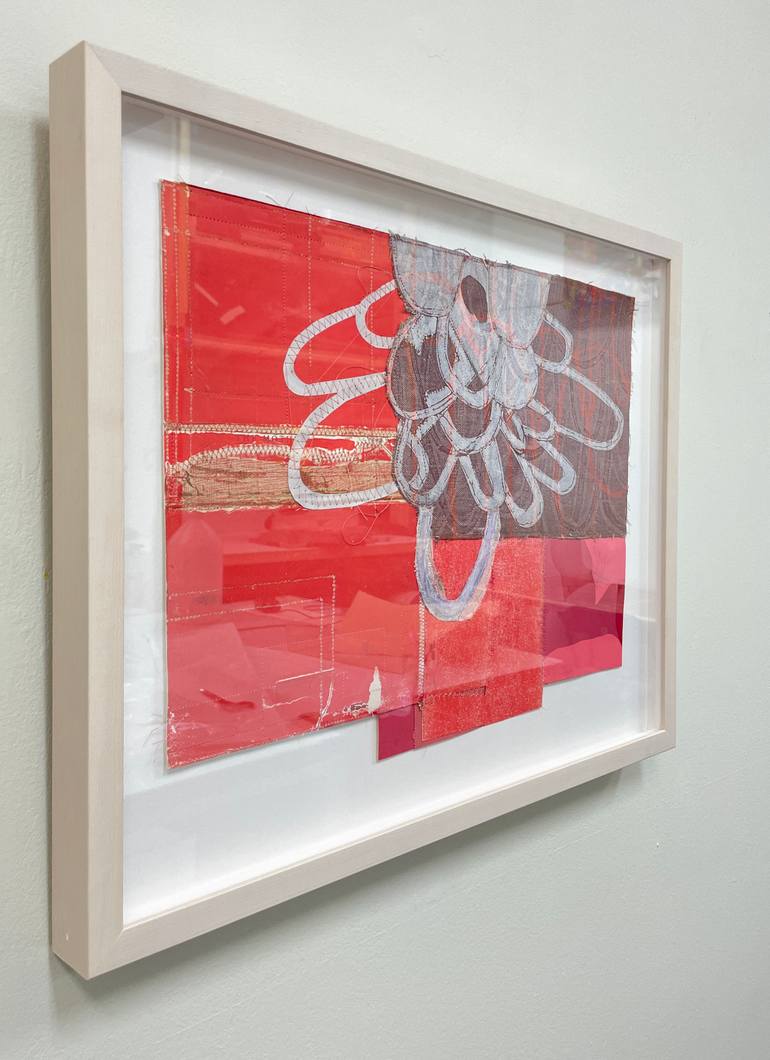 Original Contemporary Abstract Collage by Susan Smereka