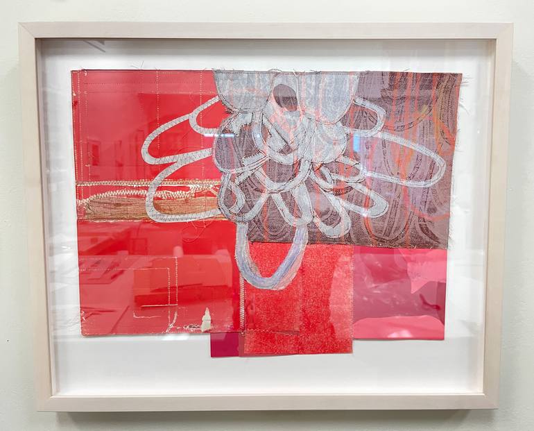 Original Contemporary Abstract Collage by Susan Smereka