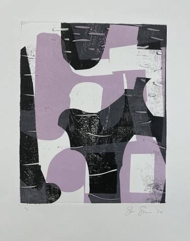 Original Abstract Printmaking by Susan Smereka