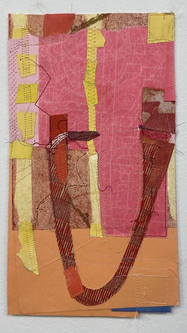 Original Abstract Collage by Susan Smereka