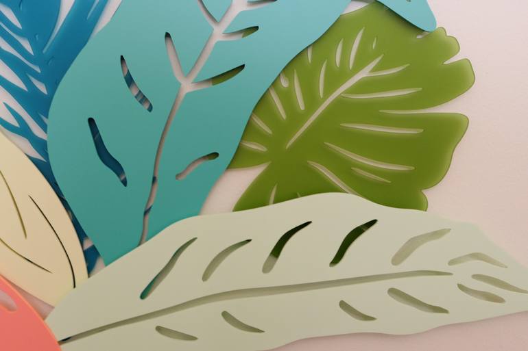 Original Contemporary Floral Sculpture by Erin Wolf