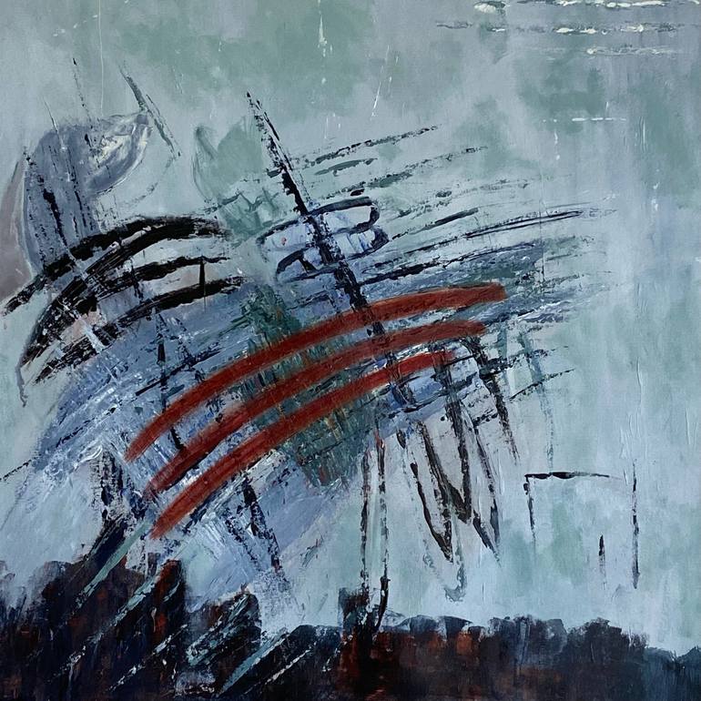 Print of Expressionism Abstract Paintings by Cristina Godoy Cg In The Art