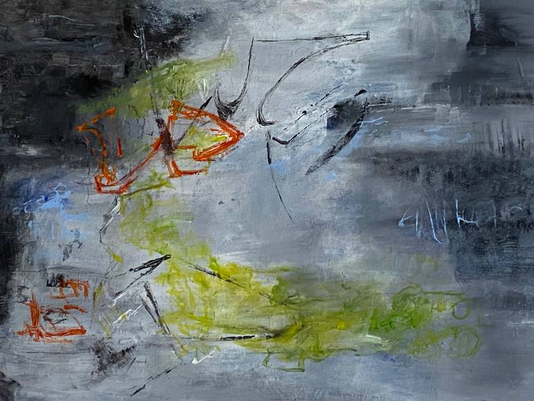 Original Abstract Painting by Cristina  Godoy Cg In The Art