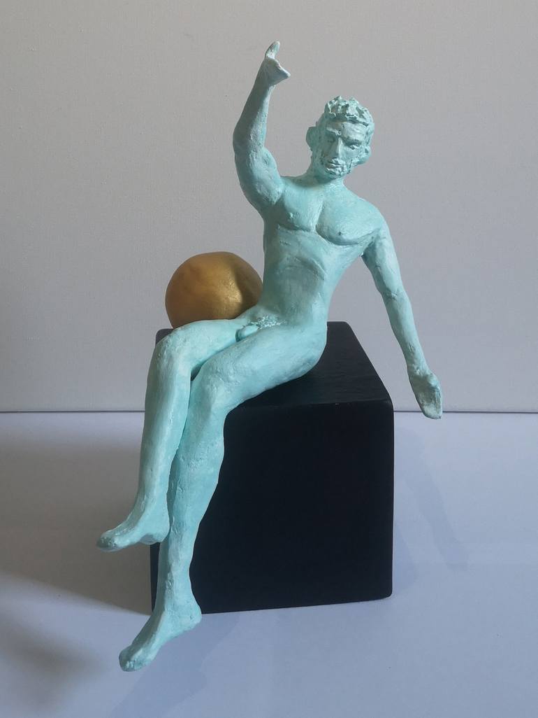 Original Realism Nude Sculpture by Alex SanVik