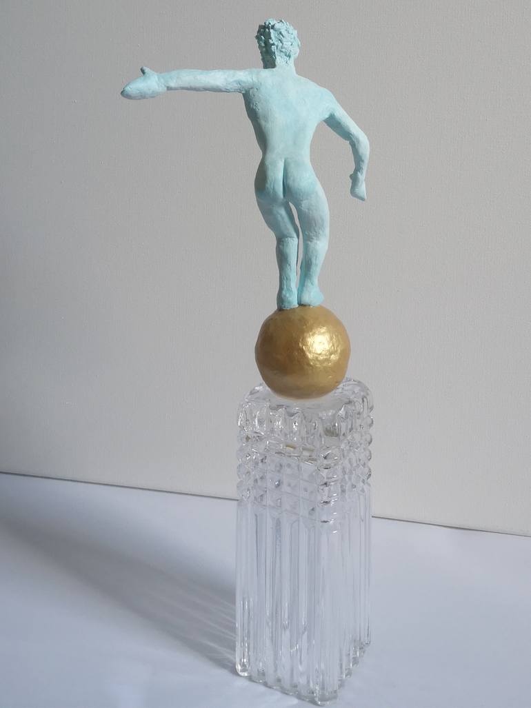 Original Figurative Nude Sculpture by Alex Sanvik