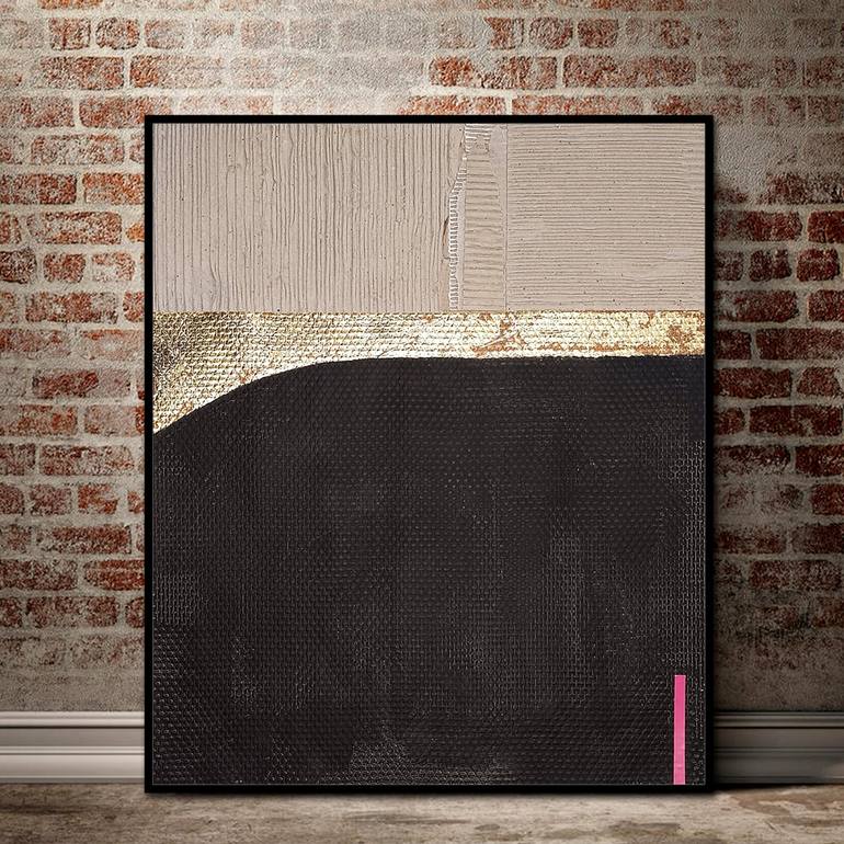 Original Abstract Expressionism Abstract Painting by Alex Sanvik