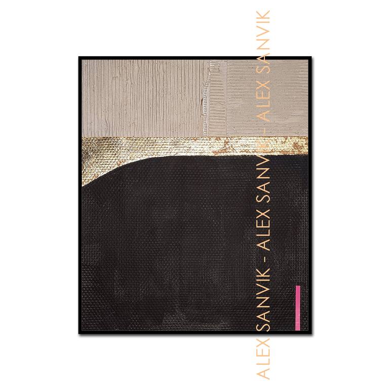 Original Abstract Expressionism Abstract Painting by Alex Sanvik