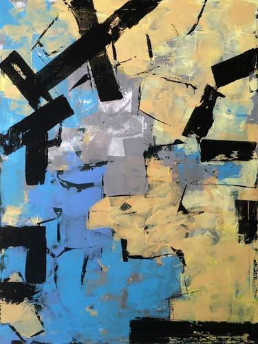 Print of Abstract Expressionism Abstract Paintings by Alex SanVik