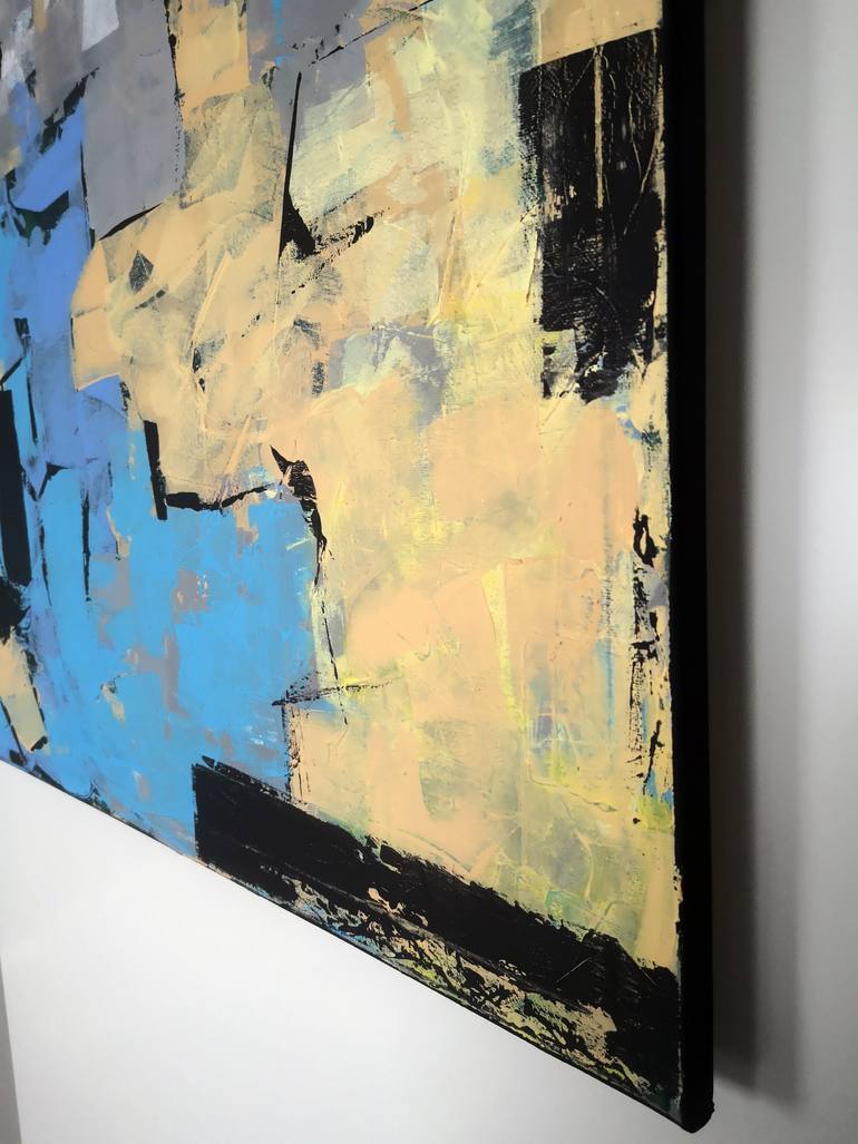 Original Abstract Expressionism Abstract Painting by Alex Sanvik