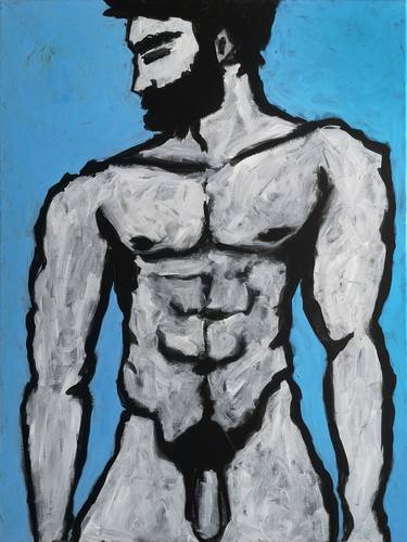 Print of Figurative Nude Paintings by Alex SanVik