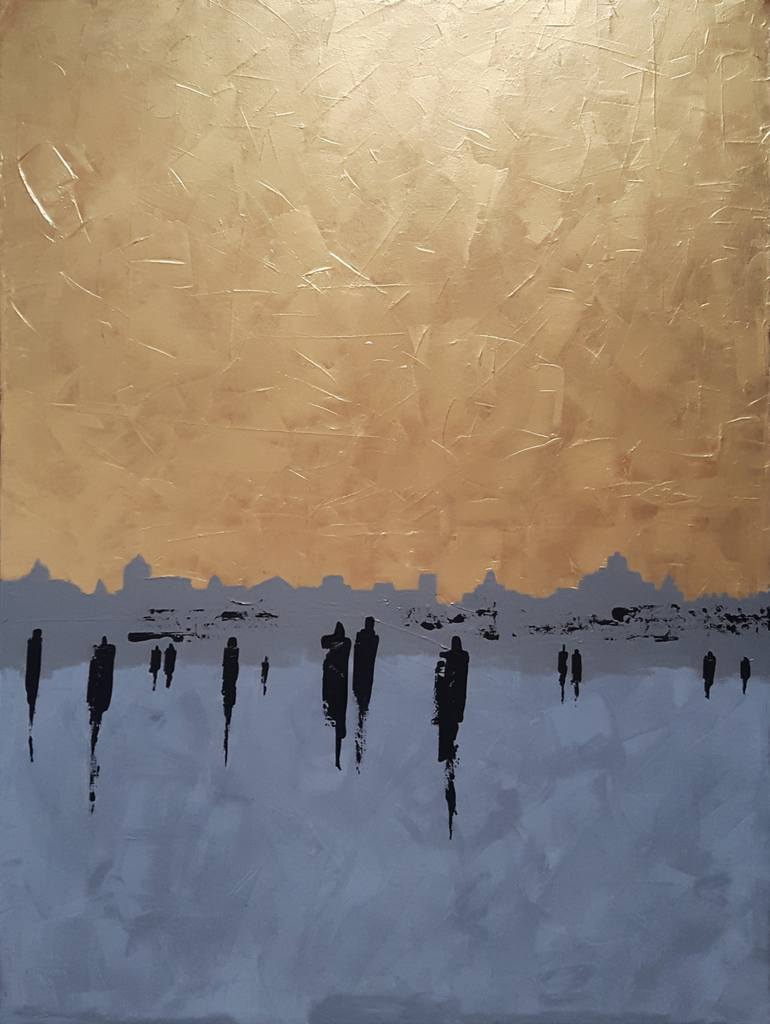 Original Abstract Painting by Alex Sanvik | Abstract Art on Canvas | I let my heart decide the way