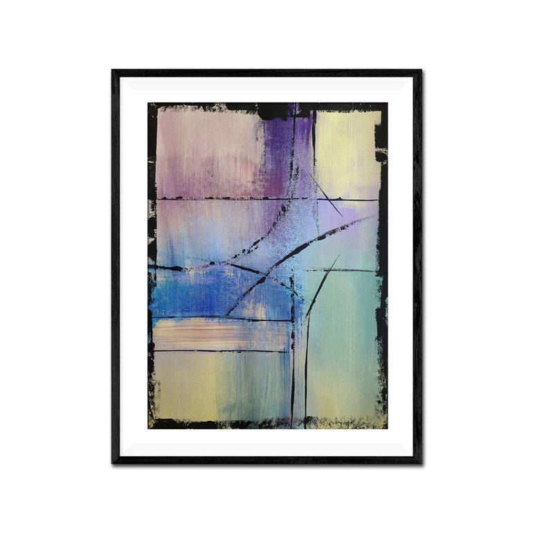 Original Abstract Expressionism Abstract Painting by Alex SanVik