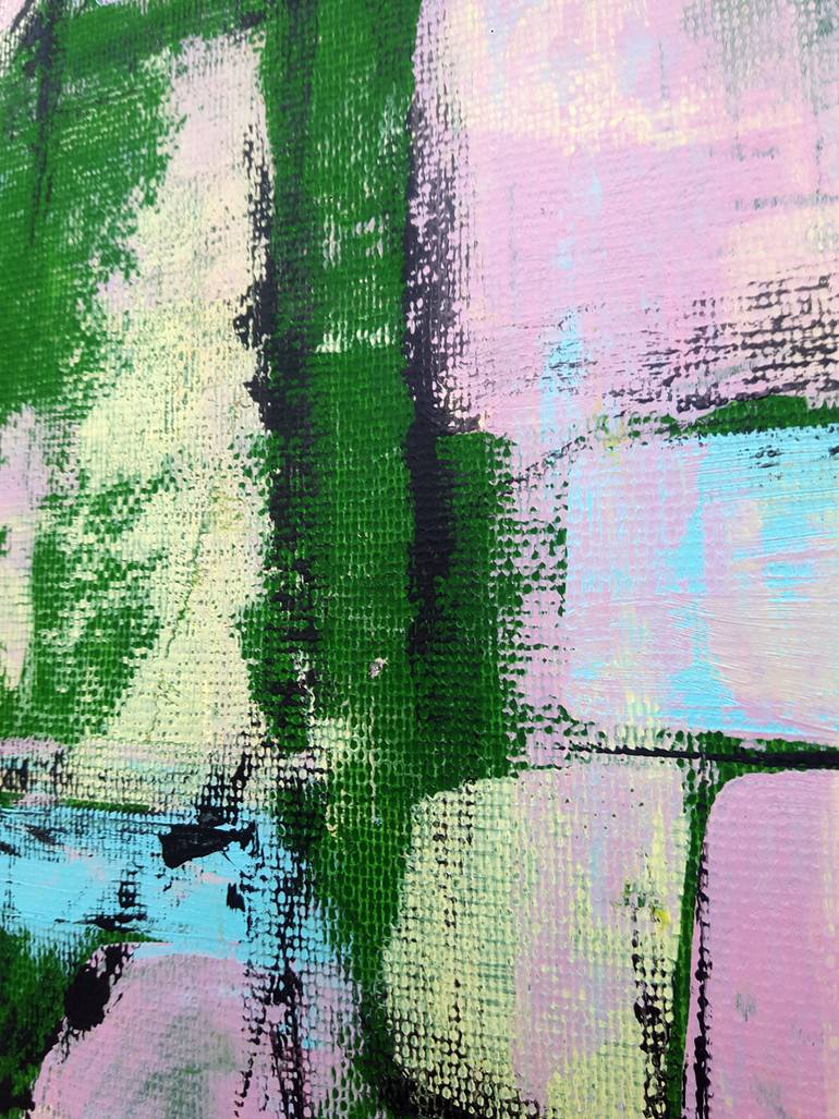 Original Abstract Expressionism Abstract Painting by Alex Sanvik