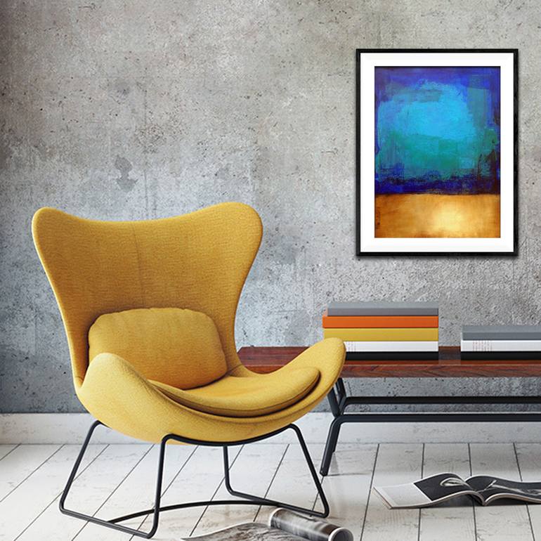 Original Abstract Expressionism Abstract Painting by Alex SanVik