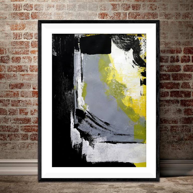 Original Abstract Expressionism Abstract Painting by Alex SanVik