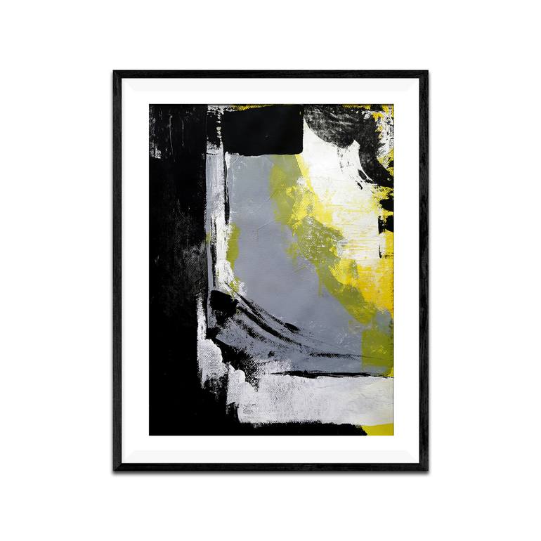 Original Abstract Expressionism Abstract Painting by Alex SanVik