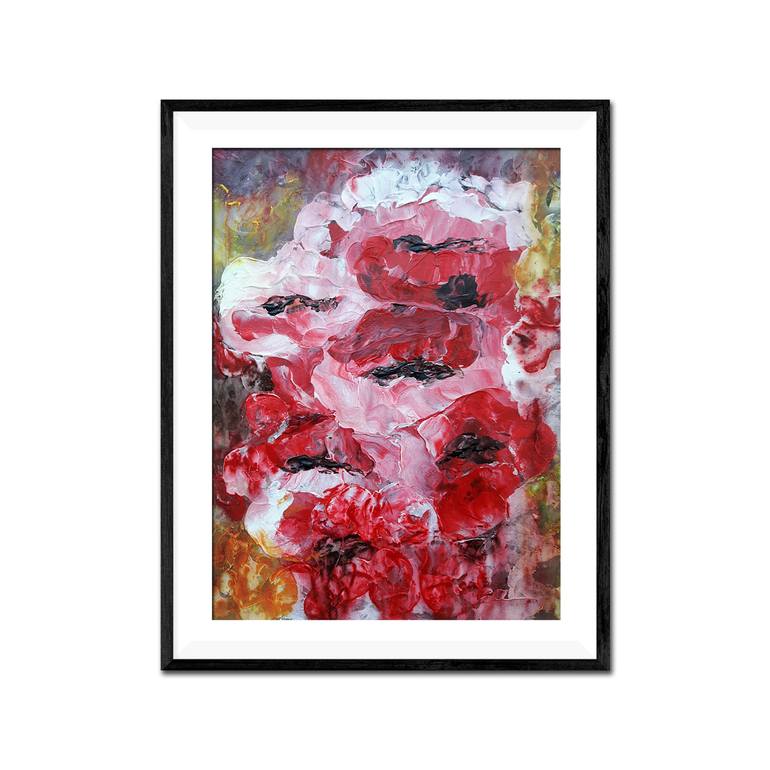 Original Abstract Expressionism Abstract Painting by Alex SanVik