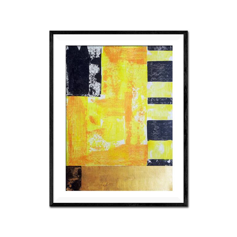 Original Abstract Expressionism Abstract Painting by Alex SanVik