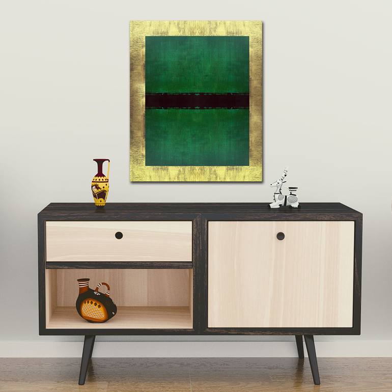 Original Abstract Expressionism Abstract Painting by Alex Sanvik