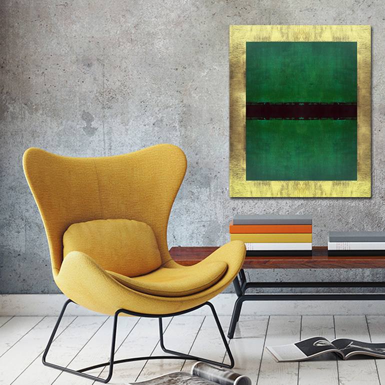 Original Abstract Expressionism Abstract Painting by Alex Sanvik