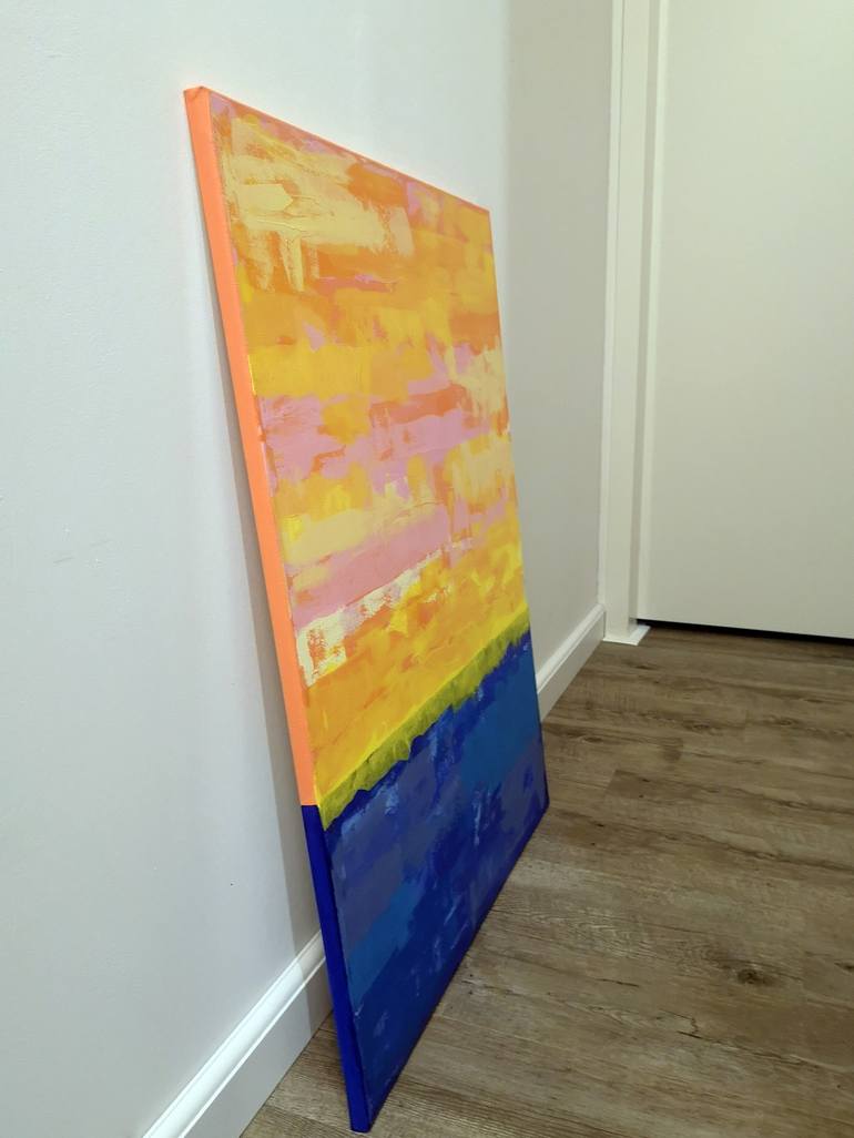 Original Abstract Painting by Alex SanVik