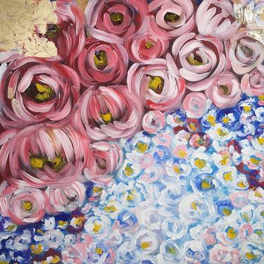 Original Floral Paintings by Alex SanVik