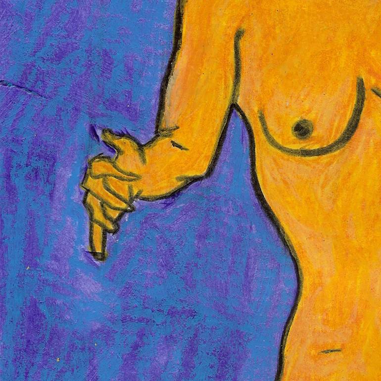 Original Nude Painting by Alex SanVik