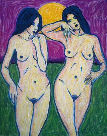 Original Figurative Nude Paintings by Alex SanVik