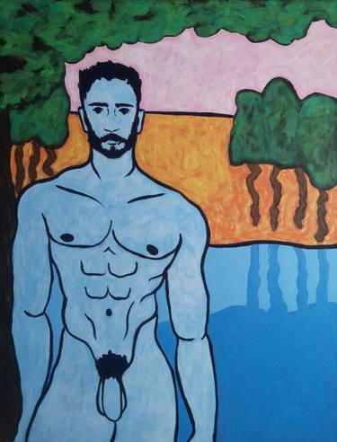 Print of Figurative Nude Paintings by Alex SanVik