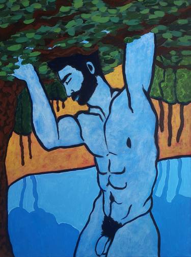 Original Figurative Nude Paintings by Alex SanVik