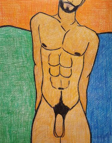 Print of Figurative Nude Paintings by Alex SanVik