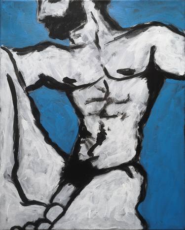 Original Expressionism Nude Paintings by Alex SanVik