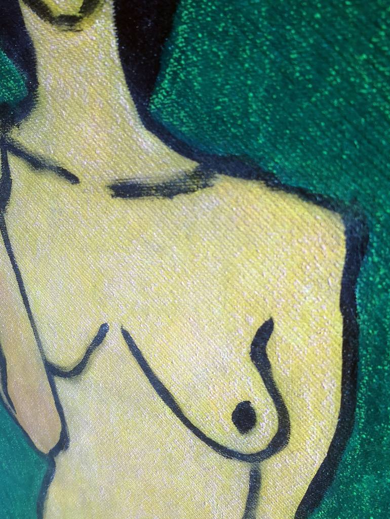 Original Nude Painting by Alex SanVik