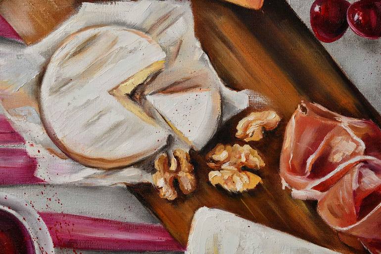 Original Fine Art Food & Drink Painting by Irina Sazonova