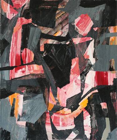 Original Cubism Abstract Paintings by Herman Drowning