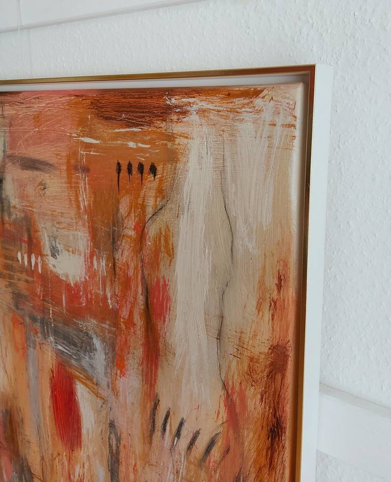 Original Abstract Expressionism Abstract Painting by Ewa Martens