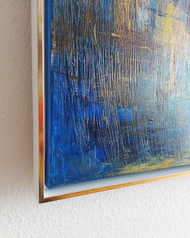 Original Abstract Expressionism Abstract Painting by Ewa Martens