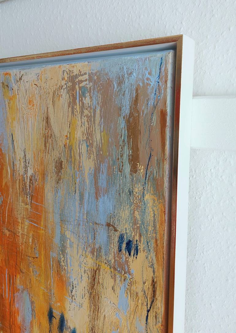 Original Abstract Expressionism Abstract Painting by Ewa Martens