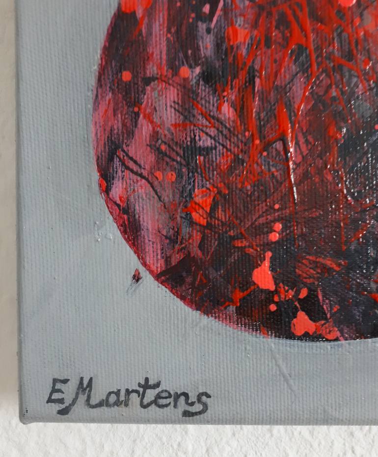 Original Abstract Expressionism Abstract Painting by Ewa Martens