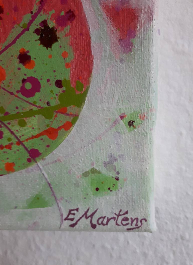 Original Abstract Expressionism Abstract Painting by Ewa Martens