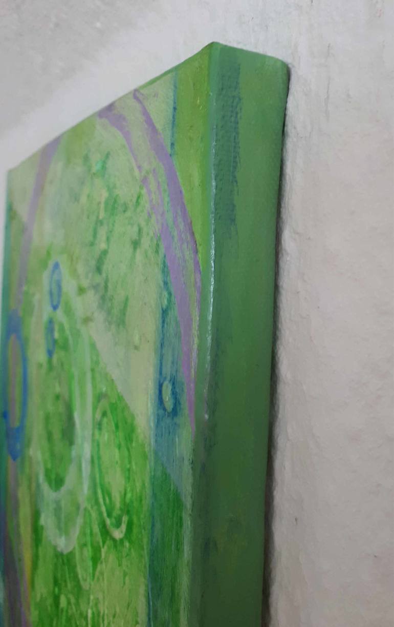 Original Abstract Expressionism Abstract Painting by Ewa Martens